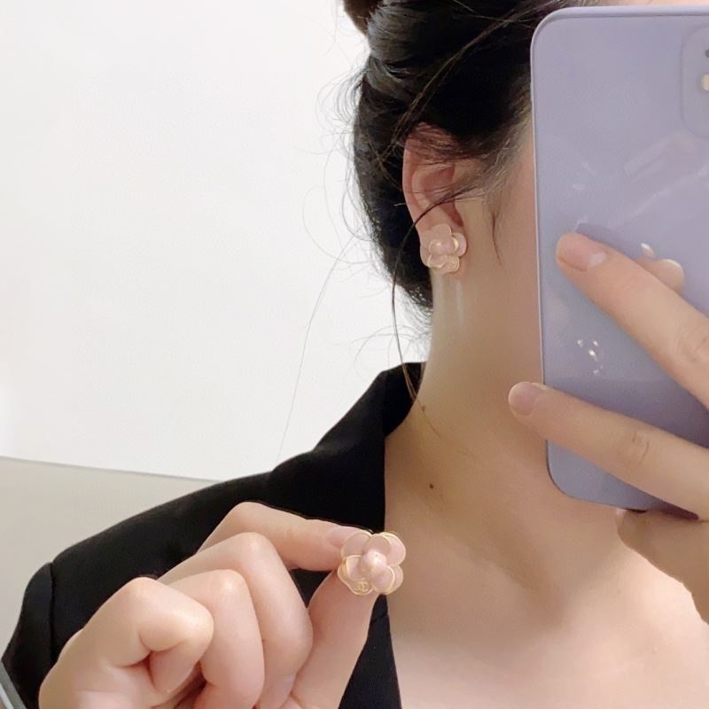 Ch*el earrings